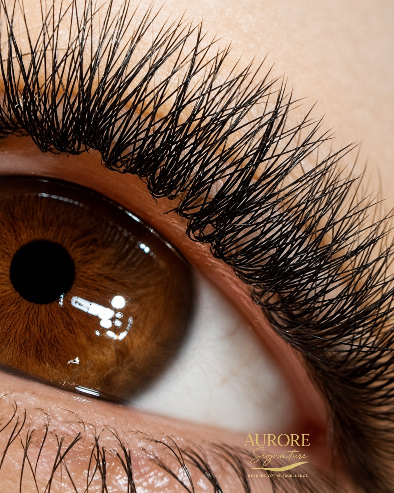 Un regard souligné · Aurore