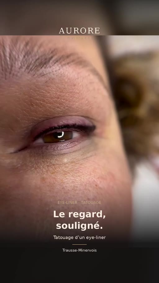Eye-liner · du geste au résultat
