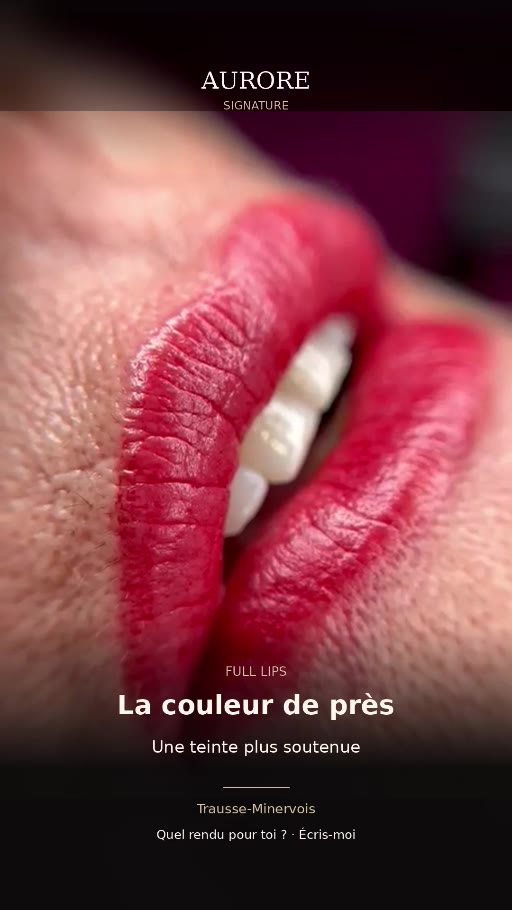 Full Lips · la couleur de près